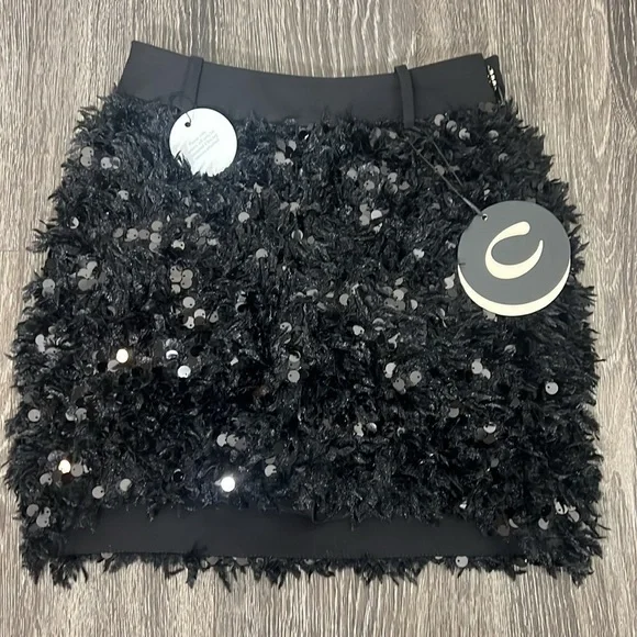 CULTNAKED Power Spike skort in Onyx Bloom - Picture 3 of 5